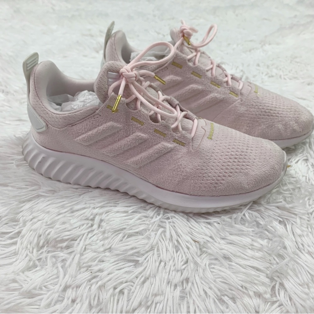 Adidas Girls Alphabounce Cityrun Pink Running Shoes Sneakers lace up‎